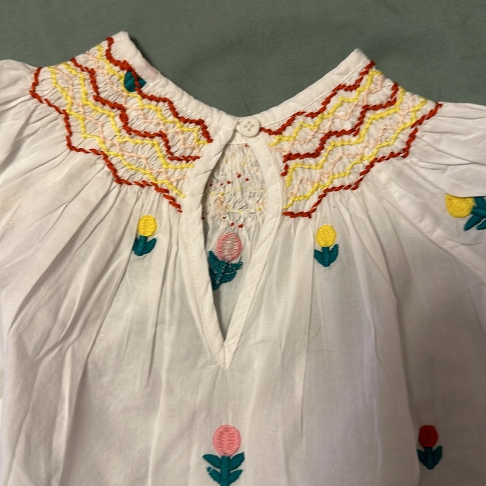 NWT Stella McCartney baby girl Dreamy Flowers Top & Bloomers Set size 6 months - Picture 10 of 10